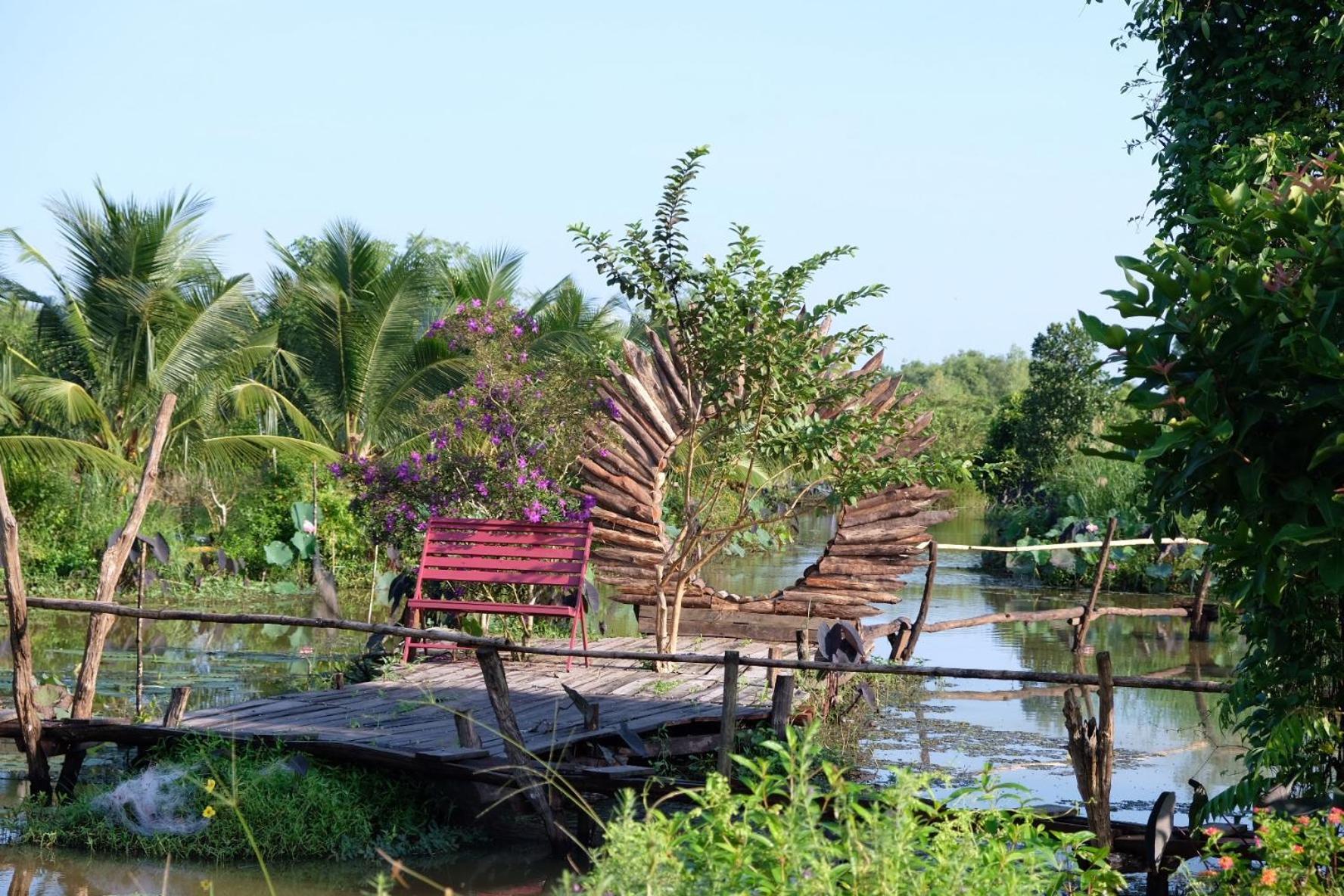 Bungalow - Farmstay Hoa Rung U Minh Ca Mau Exterior photo